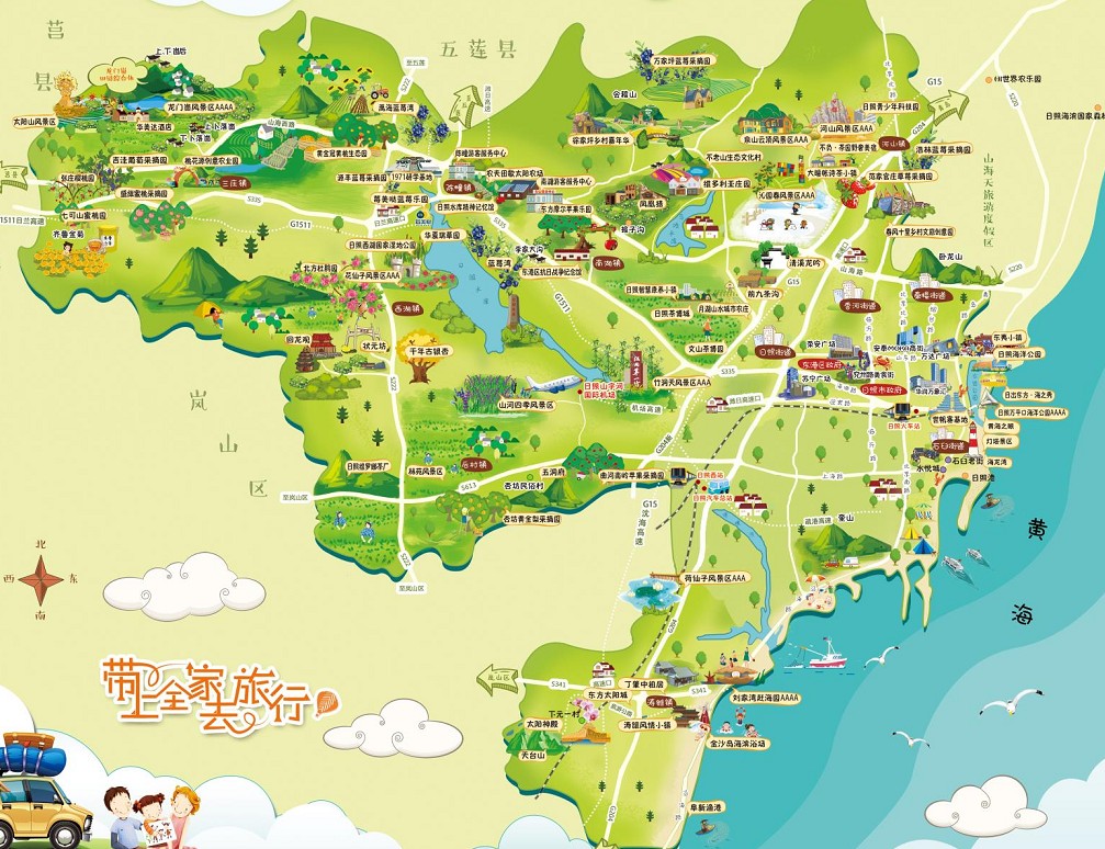 沅江景区使用手绘地图给景区能带来什么好处？
